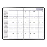 AT-A-GLANCE® DayMinder Monthly Planner, Ruled Blocks, 12 x 8, Black Cover, 14-Month: Dec 2025 to Jan 2027 (AAGG47000) Each