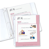 C-Line® Heavyweight Polypropylene Sheet Protectors, Clear, 2", 11 x 8.5, 100/Box (CLI62023) Box of 100