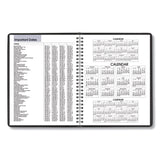 AT-A-GLANCE® DayMinder Monthly Planner with Notes Column, Ruled Blocks, 8.75 x 7, Black Cover, 12-Month (Jan to Dec): 2026 (AAGG40000) Each