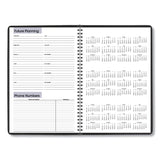 AT-A-GLANCE® DayMinder Monthly Planner, Ruled Blocks, 12 x 8, Black Cover, 14-Month: Dec 2025 to Jan 2027 (AAGG47000) Each