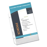 C-Line® Heavyweight Polypropylene Sheet Protectors, Clear, 2", 8.5 x 5.5, 50/Box (CLI62058) 1 Case of 50