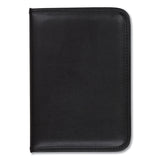 Samsill® Professional Padfolio, 3/4w x 9 1/4h, Open Style, Black (SAM70811) Each