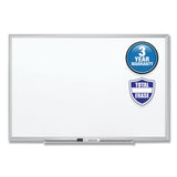 Quartet® Classic Series Total Erase Dry Erase Boards, 72 x 48, White Surface, Silver Anodized Aluminum Frame (QRTS537) Each