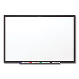 Quartet® Classic Series Total Erase Dry Erase Boards, 96 x 48, White Surface, Black Aluminum Frame (QRTS538B) Each