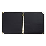 Samsill® Classic Collection Ring Binder, 3 Rings, 1" Capacity, 11 x 8.5, Black (SAM15130) Each