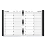 AT-A-GLANCE® Two-Person Group Daily Appointment Book, 11 x 8, Black Cover, 12-Month (Jan to Dec): 2026 (AAG7022205) Each