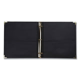Samsill® Classic Collection Ring Binder, 3 Rings, 1.5" Capacity, 11 x 8.5, Black (SAM15150) Each