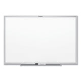 Quartet® Classic Series Total Erase Dry Erase Boards, 72 x 48, White Surface, Silver Anodized Aluminum Frame (QRTS537) Each
