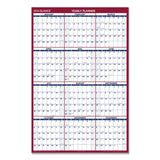AT-A-GLANCE® Erasable Vertical/Horizontal Wall Planner, 32 x 48, White/Blue/Red Sheets, 12-Month (Jan to Dec): 2026 (AAGPM32628) Each