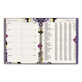 Cambridge® Vienna Weekly/Monthly Appointment Book, Geometric Artwork, 11 x 8.5, Purple/Tan Cover, 12-Month (Jan to Dec): 2026 (AAG122905) Each