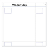 AT-A-GLANCE® QuickNotes Mini Erasable Wall Planner, 16 x 12, White/Blue/Yellow Sheets, 12-Month (Jan to Dec): 2026 (AAGPM550B28) Each