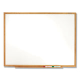 Quartet® Classic Series Total Erase Dry Erase Boards, 36 x 24, White Surface, Oak Fiberboard Frame (QRTS573) Each