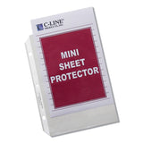 C-Line® Heavyweight Polypropylene Sheet Protectors, Clear, 2", 8.5 x 5.5, 50/Box (CLI62058) 1 Case of 50