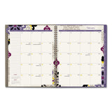 Cambridge® Vienna Weekly/Monthly Appointment Book, Geometric Artwork, 11 x 8.5, Purple/Tan Cover, 12-Month (Jan to Dec): 2026 (AAG122905) Each
