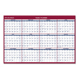 AT-A-GLANCE® Erasable Vertical/Horizontal Wall Planner, 32 x 48, White/Blue/Red Sheets, 12-Month (Jan to Dec): 2026 (AAGPM32628) Each