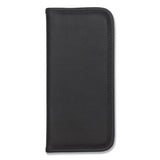 Samsill® Professional Vinyl Business Card File, Holds 160 2 x 3.5 Cards, 4.75 x 10.25, Black (SAM80850) Each