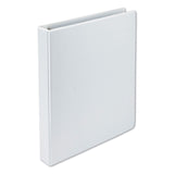 Samsill® Earth's Choice Plant-Based D-Ring View Binder, 3 Rings, 1" Capacity, 11 x 8.5, White (SAM16937) Each
