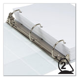 Samsill® Earth's Choice Plant-Based D-Ring View Binder, 3 Rings, 2" Capacity, 11 x 8.5, White (SAM16967) Each