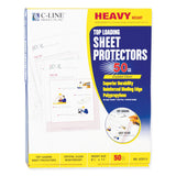 C-Line® Heavyweight Polypropylene Sheet Protectors, Clear, 2", 11 x 8.5, 50/Box (CLI62013) 1 Case of 50