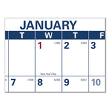 AT-A-GLANCE® Erasable Vertical/Horizontal Wall Planner, 32 x 48, White/Blue/Red Sheets, 12-Month (Jan to Dec): 2026 (AAGPM32628) Each