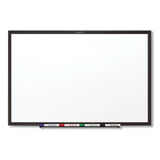 Quartet® Classic Series Total Erase Dry Erase Boards, 60 x 36, White Surface, Black Aluminum Frame (QRTS535B) Each
