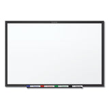 Quartet® Classic Series Total Erase Dry Erase Boards, 72 x 48, White Surface, Black Aluminum Frame (QRTS537B) Each