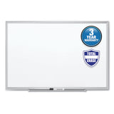 Quartet® Classic Series Total Erase Dry Erase Boards, 36 x 24, White Surface, Silver Anodized Aluminum Frame (QRTS533) Each