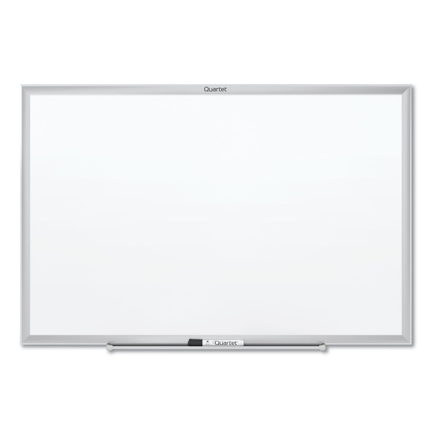 Quartet Total Erase IQ Lavagna Magnetica 91,4 X 58,4 Cm - Superficie Anti-aloni Con Cornice Traslucida