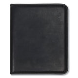 Samsill® Professional Padfolio, Storage Pockets/Card Slots, Writing Pad, Black (SAM70810) Each