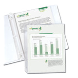 C-Line® Recycled Polypropylene Sheet Protectors, Reduced Glare, 2", 11 x 8.5, 100/Box (CLI62029) 1 Case of 100