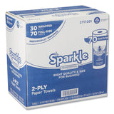 Georgia Pacific® Professional Sparkle ps Premium Perforated Paper Kitchen Towel Roll, 2-Ply, 11 x 8.8, White, 70 Sheets, 30 Rolls/Carton (GPC2717201) Case of 30