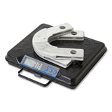 Brecknell Portable Electronic Utility Bench Scale, 100 lb Capacity, 12.5 x 10.95 x 2.2 Platform (SBWGP100) Each