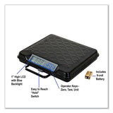 Brecknell Portable Electronic Utility Bench Scale, 100 lb Capacity, 12.5 x 10.95 x 2.2 Platform (SBWGP100) Each