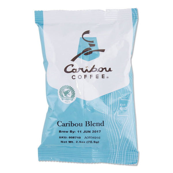 Caribou Coffee® Caribou Blend Ground Coffee, 2.5 oz, 18/Carton (CCF008710)