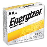 Energizer® Industrial Alkaline AA Batteries, 1.5 V, 24/Box (EVEEN91) Pack of 24