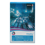 xerox™ Vitality Multipurpose Print Paper, 92 Bright, 20 lb Bond Weight, 8.5 x 14, White, 500 Sheets/Ream, 10 Reams/Carton (XER3R02051CT) 10 Reams
