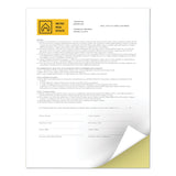xerox™ Revolution Digital Carbonless Paper, 2-Part, 8.5 x 11, Canary/White, 5,000/Carton (XER3R12420) 5 Reams