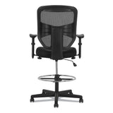 HON® Prominent High-Back Task Stool, Supports Up to 250 lb, 21" to 28.1" Seat Height, Black (HONVL539MM10) Each
