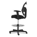 HON® Prominent High-Back Task Stool, Supports Up to 250 lb, 21" to 28.1" Seat Height, Black (HONVL539MM10) Each
