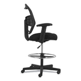 HON® Prominent High-Back Task Stool, Supports Up to 250 lb, 21" to 28.1" Seat Height, Black (HONVL539MM10) Each
