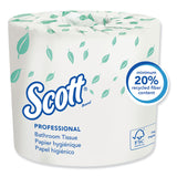 Scott® Essential Standard Roll Bathroom Tissue for Business, Septic Safe, 2-Ply, White, 550 Sheets/Roll (KCC04460RL) 1 Roll