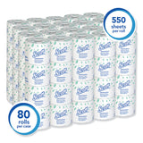 Scott® Essential Standard Roll Bathroom Tissue for Business, Septic Safe, 2-Ply, White, 550 Sheets/Roll (KCC04460RL) 1 Roll