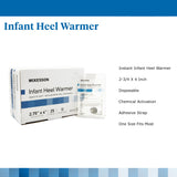McKesson Instant Infant Heel Warmer Heel One Size Fits Most Sodium Acetate / Water Disposable (911633_CS) 100/CS