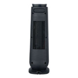 Alera® Ceramic Heater Tower with Remote Control, 1,500 W, 7.17 x 7.17 x 22.95, Black (ALEHECT24) Each