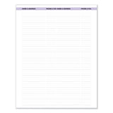 House of Doolittle™ Recycled Wild Flower Weekly/Monthly Planner, Wild Flowers Artwork, 9 x 7, Gray/White/Purple Cover, 12-Month (Jan-Dec): 2026 (HOD295674) Each