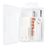Command™ Picture Hanging Kit, Assorted Sizes, Plastic, White, 1 lb; 4 lb Capacities, 24 Pieces/Pack (MMM17221ES) Pack of 24