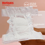 Huggies® Little Snugglers Unisex Baby Diaper Newborn Disposable Heavy Absorbency (411271_CS) 288/CS
