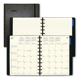 Filofax® Soft Touch 17-Month Planner, 10.88 x 8.5, Black Cover, 17-Month: Aug 2025 to Dec 2026 (REDC1811001) Each
