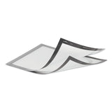 Durable® DURAFRAME Magnetic Plus Sign Holder, 8.5 x 11, Silver Frame, 2/Pack (DBL400423) Pack of 2