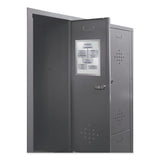 DURABLE DURAFRAME Magnetic Sign Holder, 5.5 x 8.5, Silver Frame, 2/Pack (DBL472123) Pack of 2